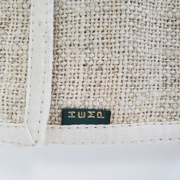 NWOT Hemp Handmade Trifold wallet - Picture 5 of 6